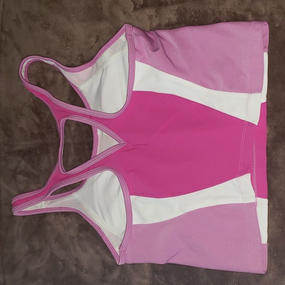 NIKE SPORTS CROPPED TANK TOP  IN SIZE S - Picture 3 of 5